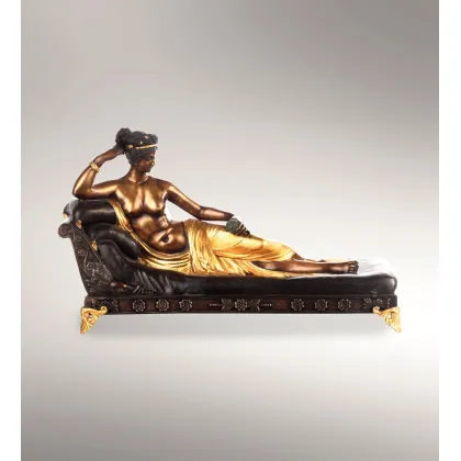 Picture Bronze sculpture of Paolina Borghese - Fonderia Artistica Ruocco