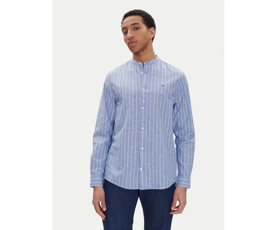 obrazek 1 Tommy Jeans Koszula DM0DM20893 Niebieski Regular Fit