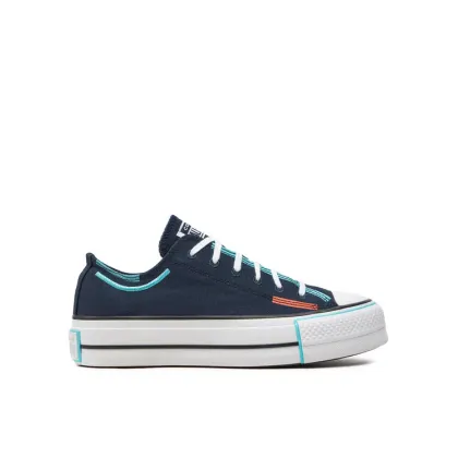 Zdjęcie Converse Trampki Chuck Taylor All Star Lift Platform Color Pop Ox A07597C Czarny