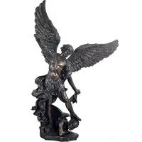 Zdjęcie Piękny posąg Archanioła Michała - wysokość 110 cm