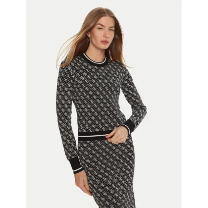 Zdjęcie Guess Sweter Lise W4BR21 Z37K0 Czarny Slim Fit