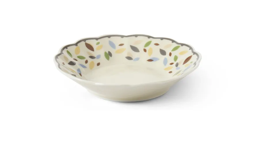 obrazek 1 Wyjątkowa miska z porcelany w kolorze kości słoniowej z kolekcji NatureLine - Leander