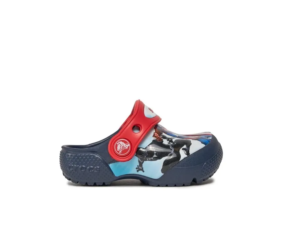 obrazek 1 Crocs Klapki Fl Avengers Patch Clog T Clog 207068 Granatowy