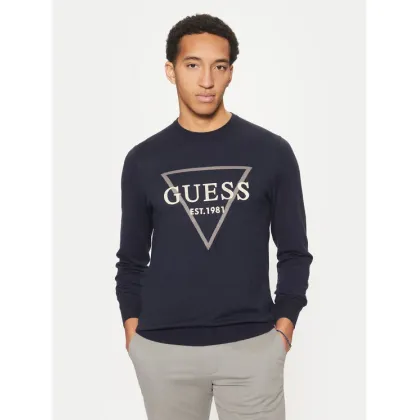 Zdjęcie Guess Sweter M5RR02 Z3KI1 Granatowy Regular Fit