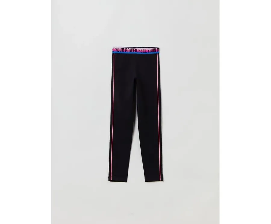 obrazek 1 OVS Legginsy 1755717 Czarny Slim Fit
