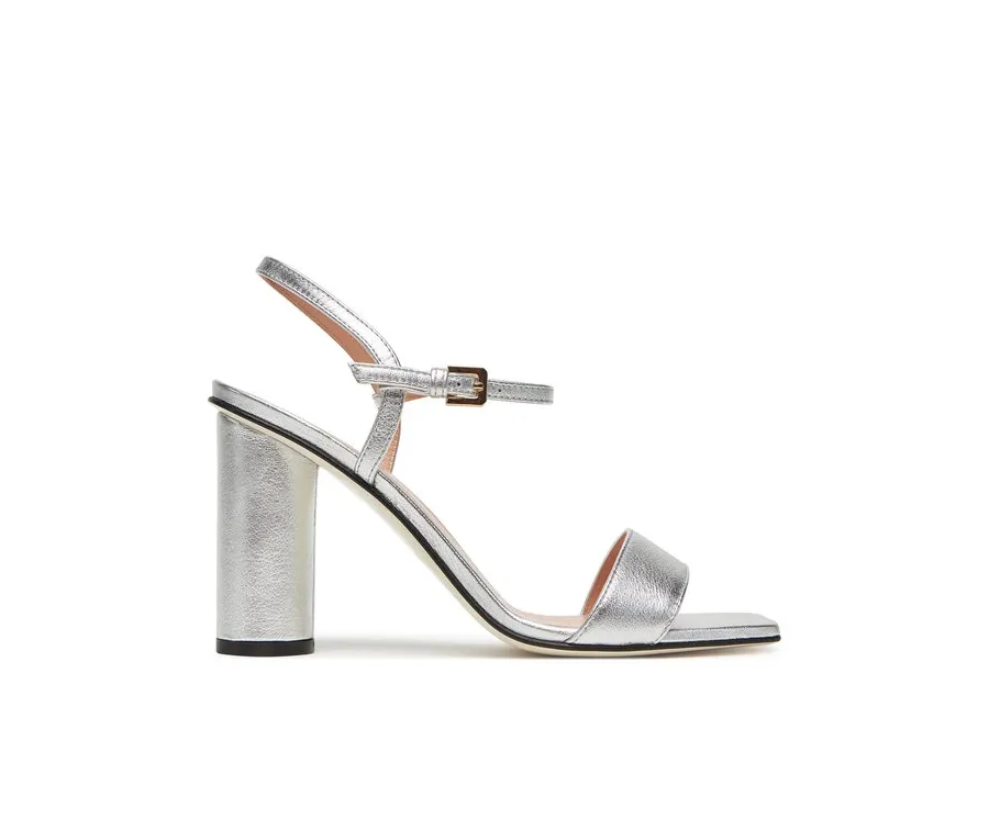 obrazek 1 Pollini Sandały SA16328C0MTH0902 Srebrny
