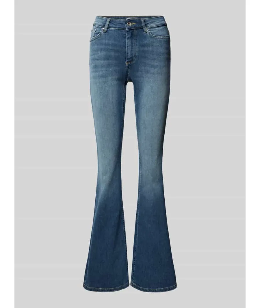 obrazek 1 Jeansy o rozkloszowanym kroju z 5 kieszeniami model ‘BLUSH’