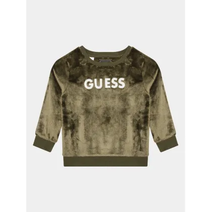 Zdjęcie Guess Bluza N3BQ08 WFRS0 Zielony Regular Fit