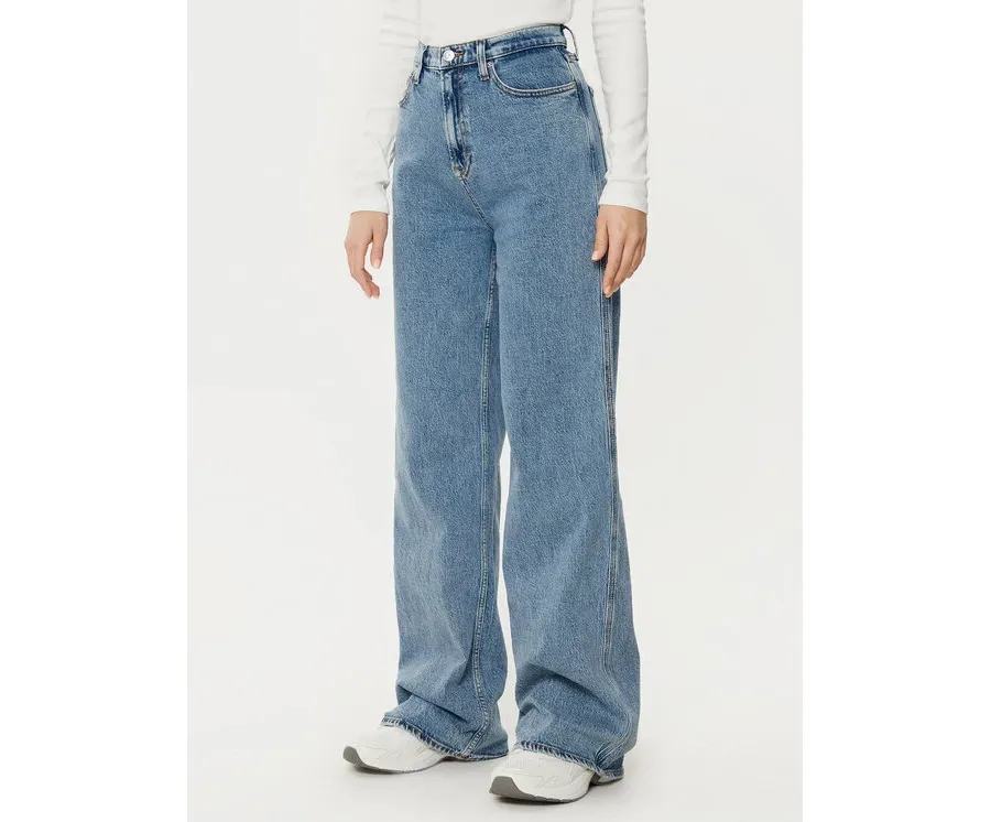 obrazek 1 Tommy Jeans Jeansy Claire DW0DW20445 Niebieski Wide Leg