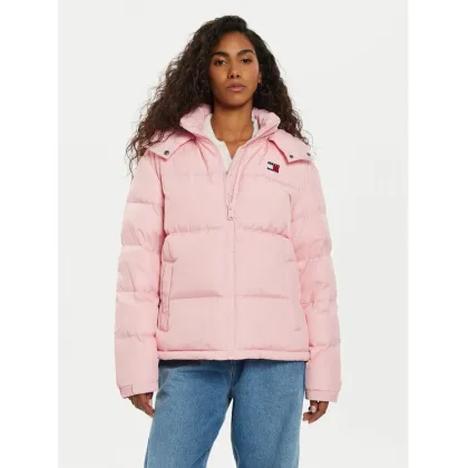 Zdjęcie Tommy Jeans Kurtka puchowa Alaska DW0DW18610 Różowy Regular Fit