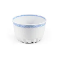 Zdjęcie Wielofunkcyjny pojemnik z porcelany zdobiony delikatnym jasnoniebieskim motywem – Leander