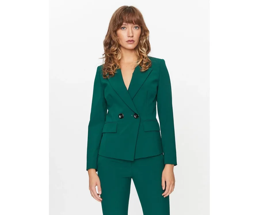 obrazek 1 Marella Marynarka Lichene 2330461138200 Zielony Regular Fit