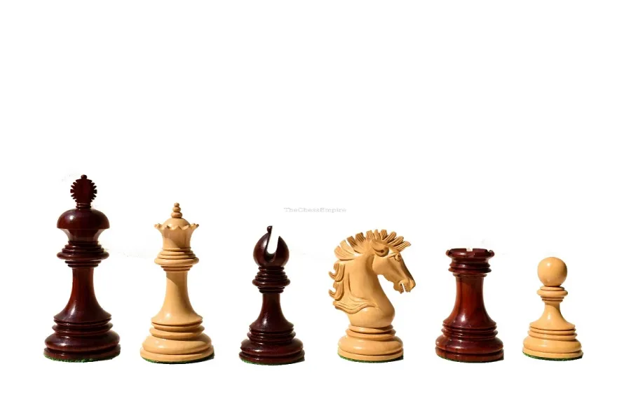 obrazek 2 Wykonane z najwyższej jakości drewna figury do królewskiej gry - The Chess Empire
