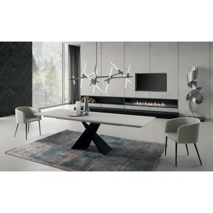 Zdjęcie Nowoczesny włoski stół L. 180 P. 90 H. 75 cm – Zamagna Italia