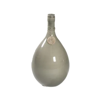 Zdjęcie Piękny szary flakon z ceramiki 33 cm - Virginia Casa