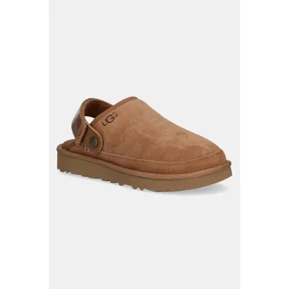 Zdjęcie UGG klapki Goldencoast Clog II męskie kolor brązowy 1166915-CHE
