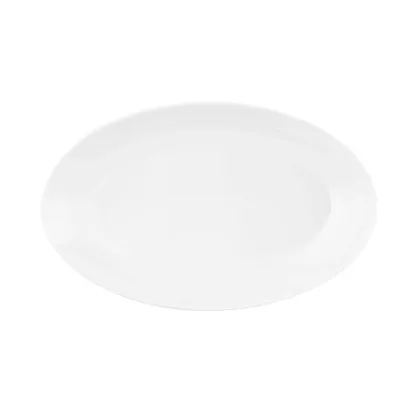 Zdjęcie Piękny nowoczesny owalny półmisek wykonany z porcelany – Tettau
