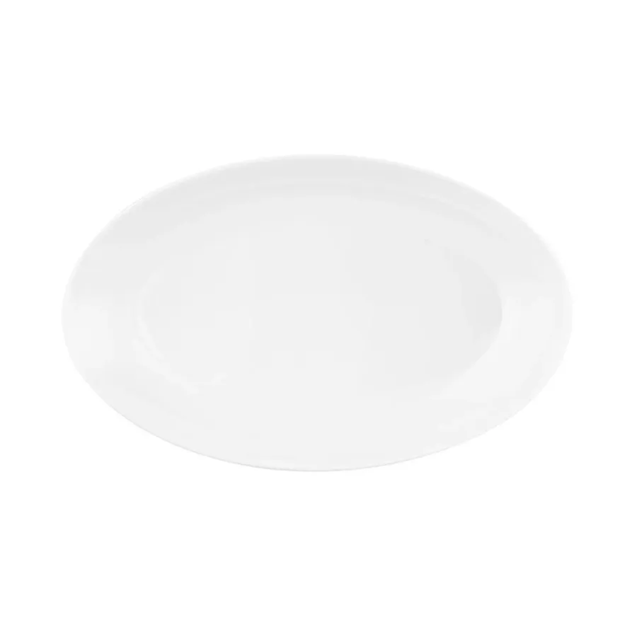 obrazek 1 Piękny nowoczesny owalny półmisek wykonany z porcelany – Tettau
