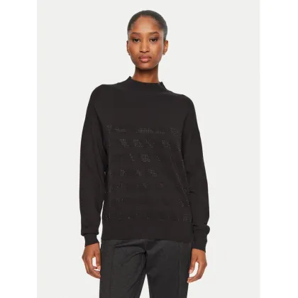 Zdjęcie LOLA CASADEMUNT Sweter LF2411018 Czarny Regular Fit