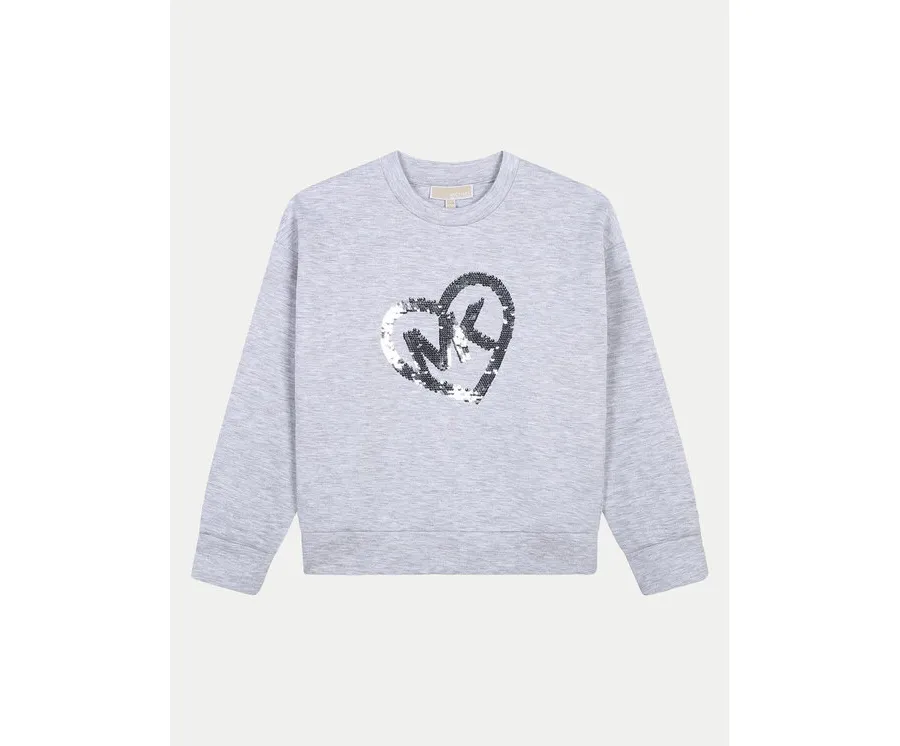 obrazek 1 MICHAEL KORS KIDS Bluza R30148 M Szary Regular Fit