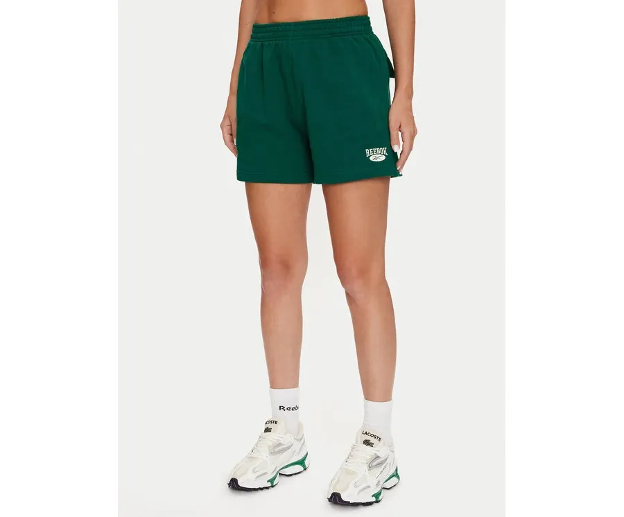 obrazek 1 Reebok Szorty sportowe Cl Ae Sm Logo Short 100076254 Zielony Regular Fit