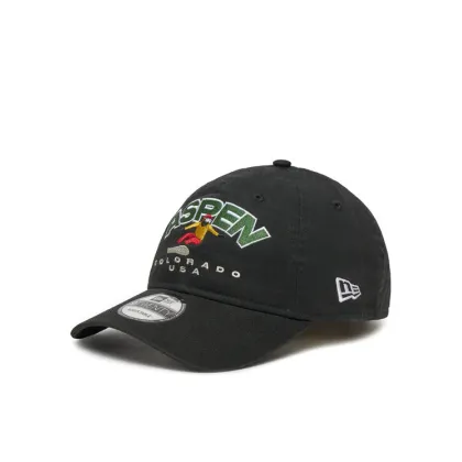 Zdjęcie New Era Czapka z daszkiem Washed Aspen Ski 9TWENTY 60580870 Czarny