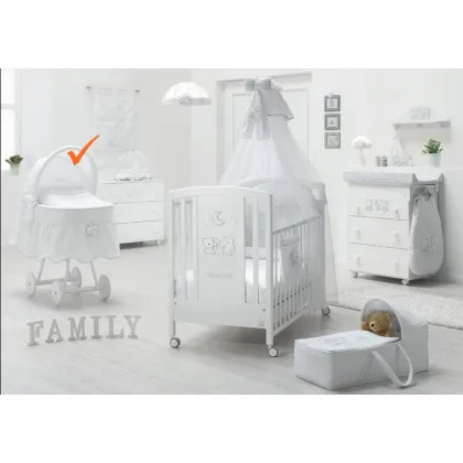 Zdjęcie Śliczna kołyska niemowlęca - Italbaby