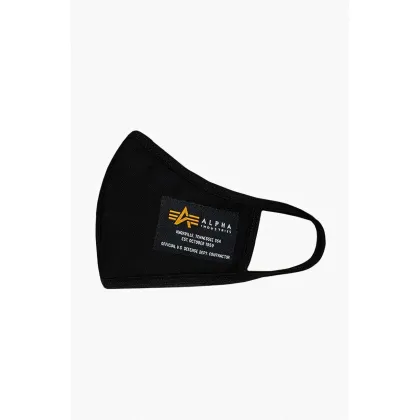 Zdjęcie Alpha Industries maseczka ochronna wielorazowego użytku Crew Facemask 128935.03-CZARNY