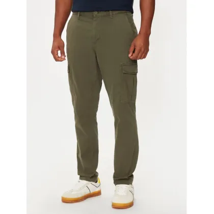 Zdjęcie Tommy Jeans Spodnie materiałowe Austin DM0DM20750 Zielony Slim Fit