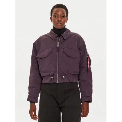 Zdjęcie Alpha Industries Kurtka przejściowa 148011 Fioletowy Regular Fit