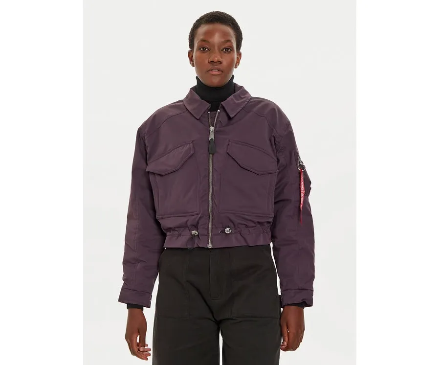 obrazek 1 Alpha Industries Kurtka przejściowa 148011 Fioletowy Regular Fit