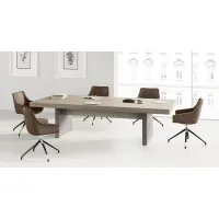 Zdjęcie Niezwykły mebel w postaci drewnianego stołu od włoskiego producenta - 280x120x76 cm