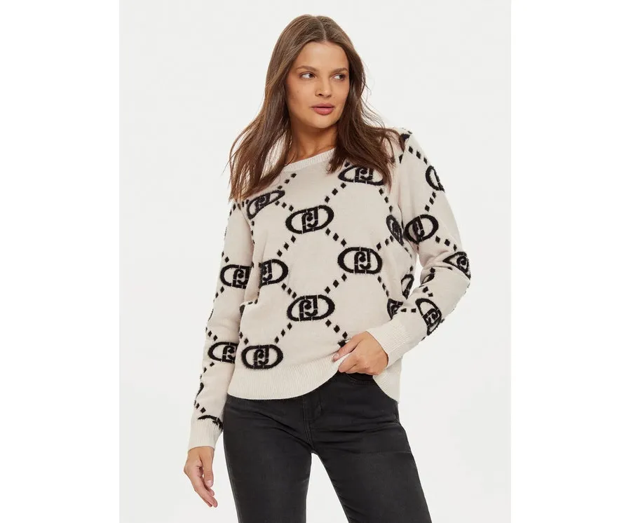 obrazek 1 Liu Jo Sport Sweter TF4230 MA94O Różowy Regular Fit