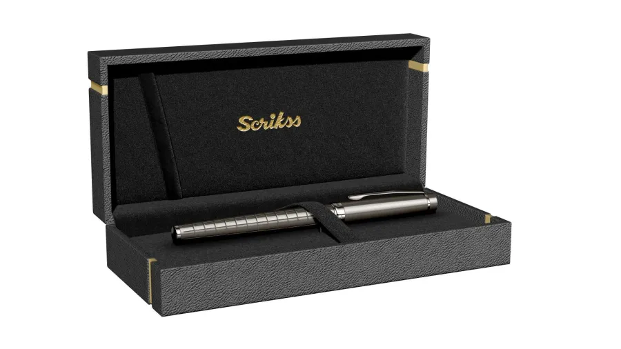 obrazek 6 Piękny Rollerball Pen w szarym kolorze
