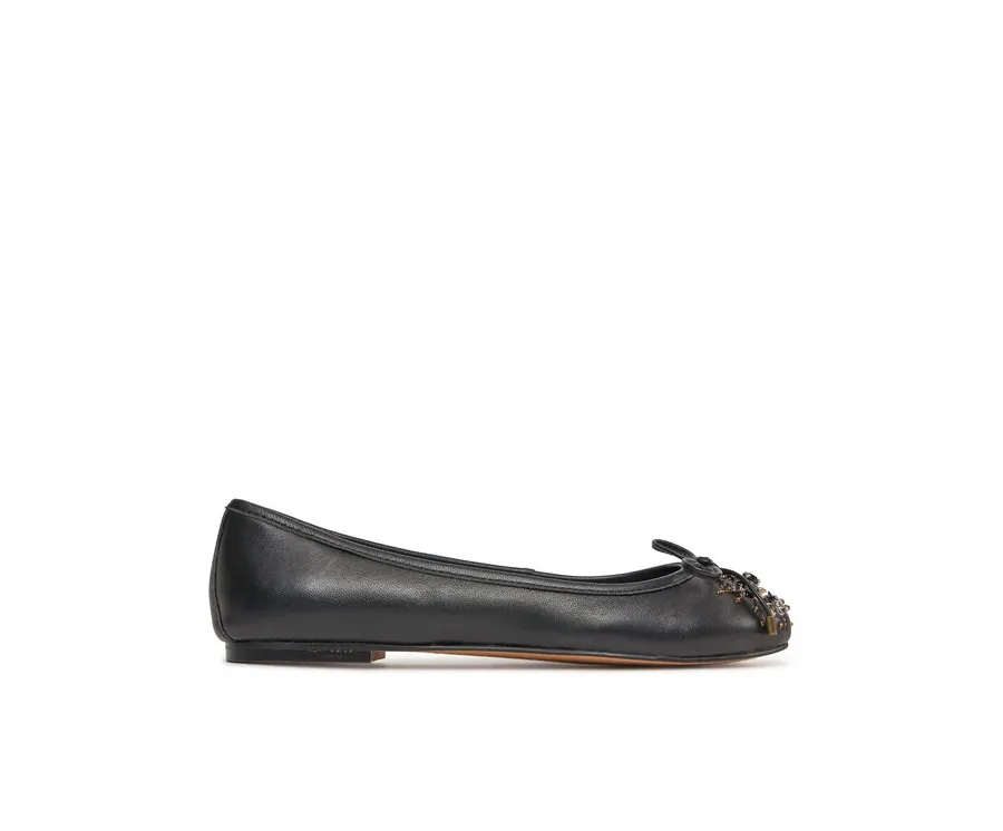 obrazek 1 Kurt Geiger Baleriny Eye Emb 1289000109 Czarny