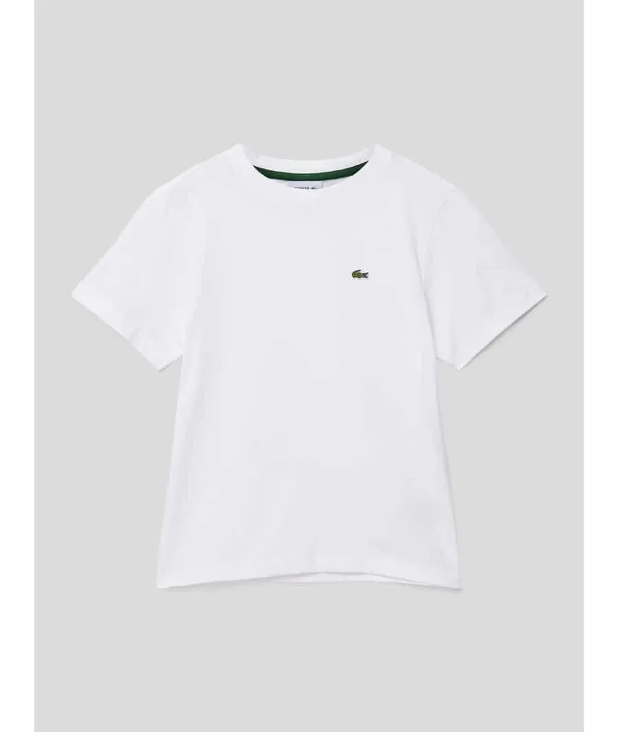 obrazek 1 Lacoste T-Shirt TJ1122 Biały Regular Fit