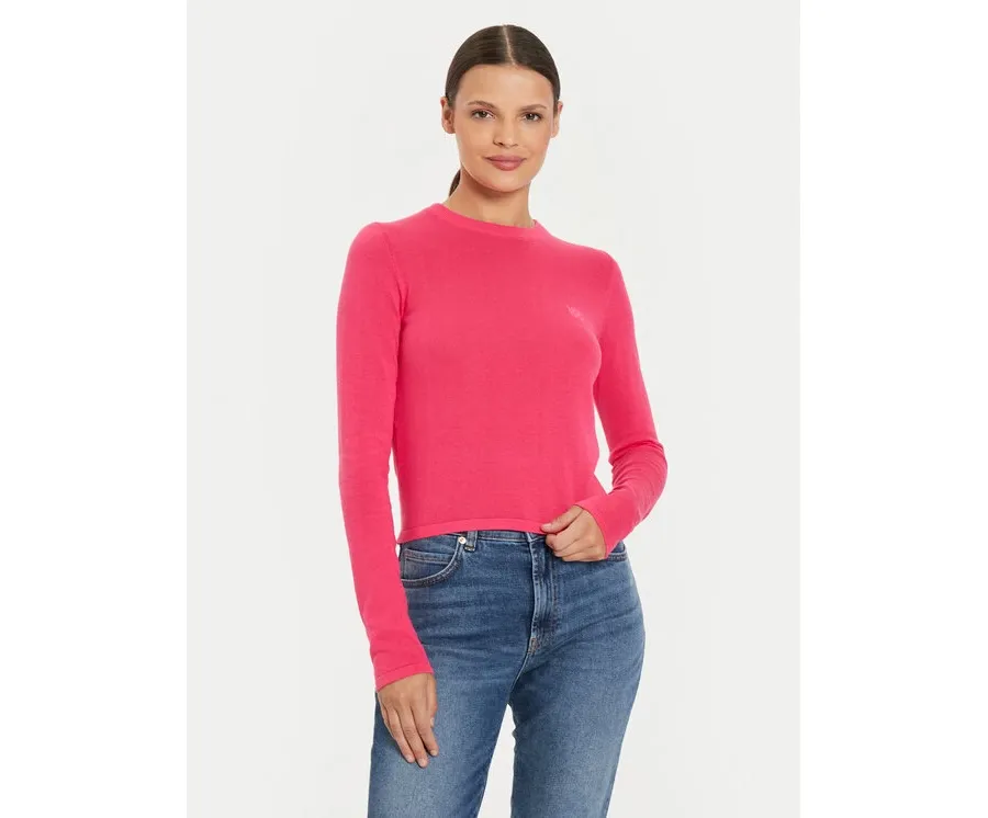 obrazek 1 Hugo Sweter Scallia 50514296 Różowy Slim Fit HUGO