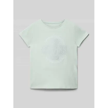 Zdjęcie T-shirt z detalami z logo