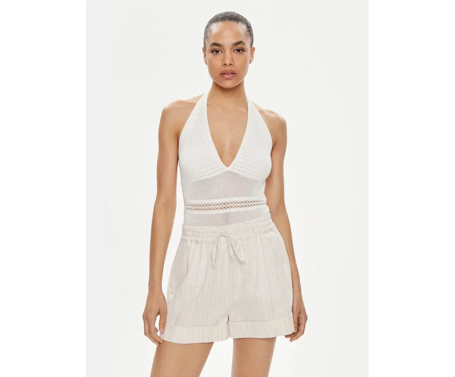 obrazek 1 TWINSET Body 241TT3113 Biały Slim Fit