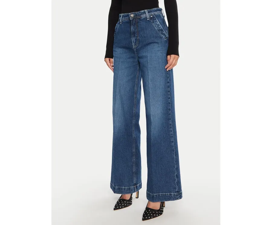 obrazek 1 Guess Jeansy Dakota W4YA77 D5DD4 Granatowy Relaxed Fit