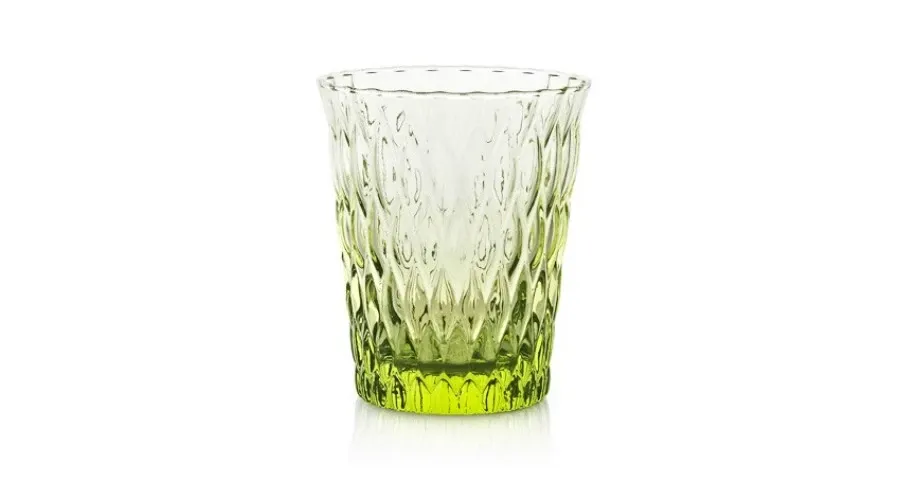 obrazek 1 Elegancki komplet 6 szklanek do wody Lotus w kolorze zielonym – IVV