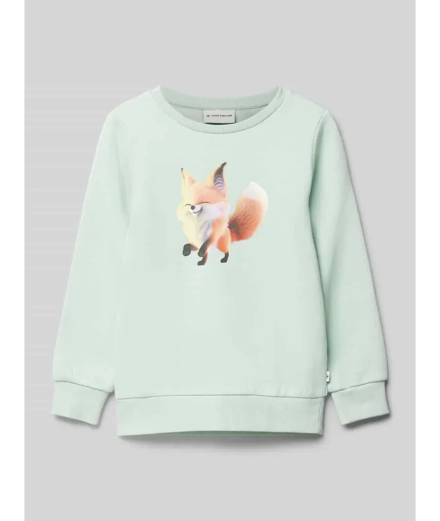 obrazek 1 Bluza o kroju regular fit z bawełną