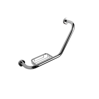 Zdjęcie Stylowa poręcz z uchwytem na mydło do łazienki – 3SC