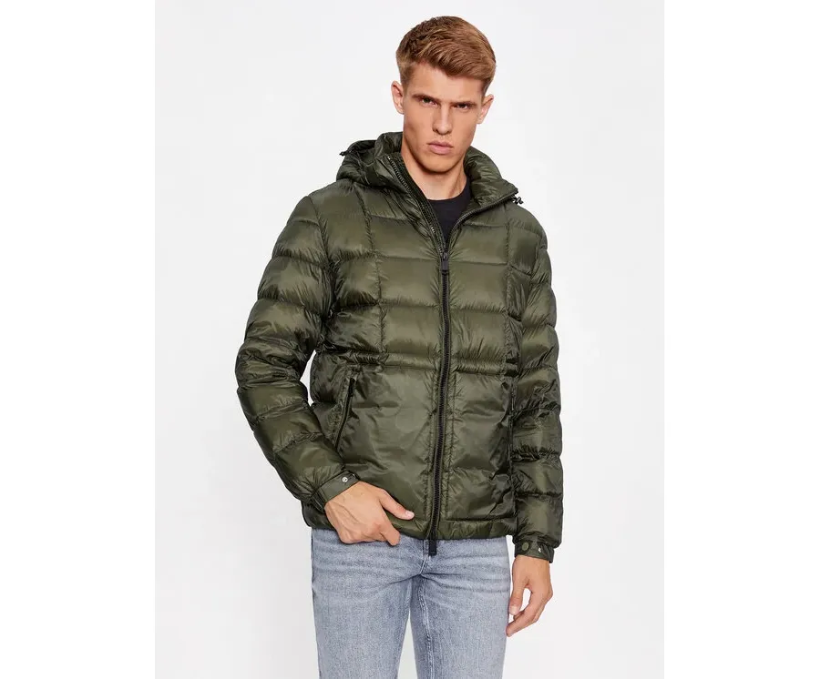 obrazek 1 Guess Kurtka zimowa M3BL36 WF4F0 Zielony Regular Fit