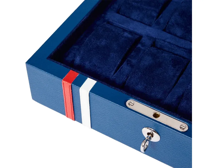 obrazek 7 Elegancka skrzynia na 8 zegarków