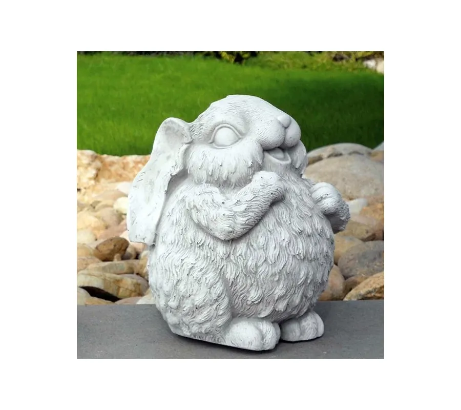 obrazek 1 Piękna ogrodowa figura króliczka - Italpark