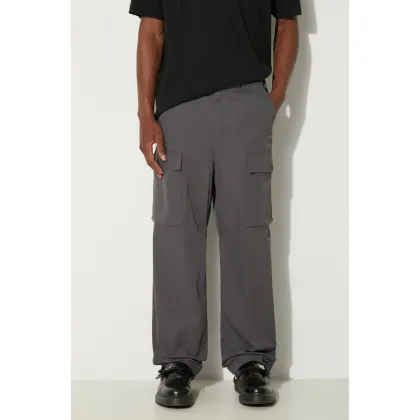 Zdjęcie Carhartt WIP spodnie Balto Pant męskie kolor szary w fasonie cargo I033616.87XX