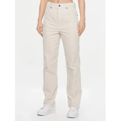 Zdjęcie Wrangler Jeansy Mom Stright 112342871 Biały Regular Fit