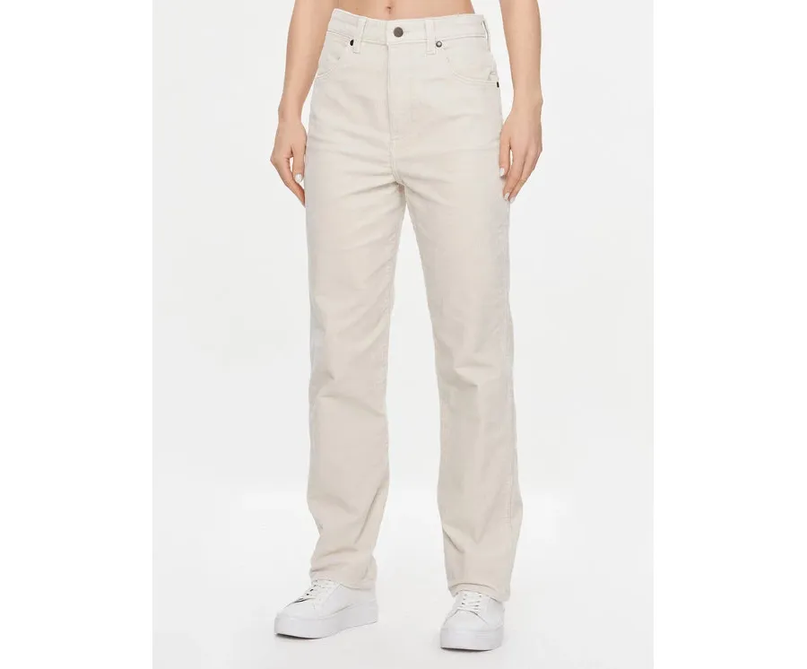 obrazek 1 Wrangler Jeansy Mom Stright 112342871 Biały Regular Fit