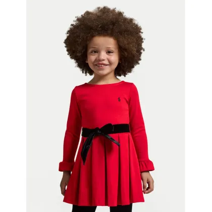 Zdjęcie Polo Ralph Lauren Sukienka elegancka 312952161001 Czerwony Regular Fit
